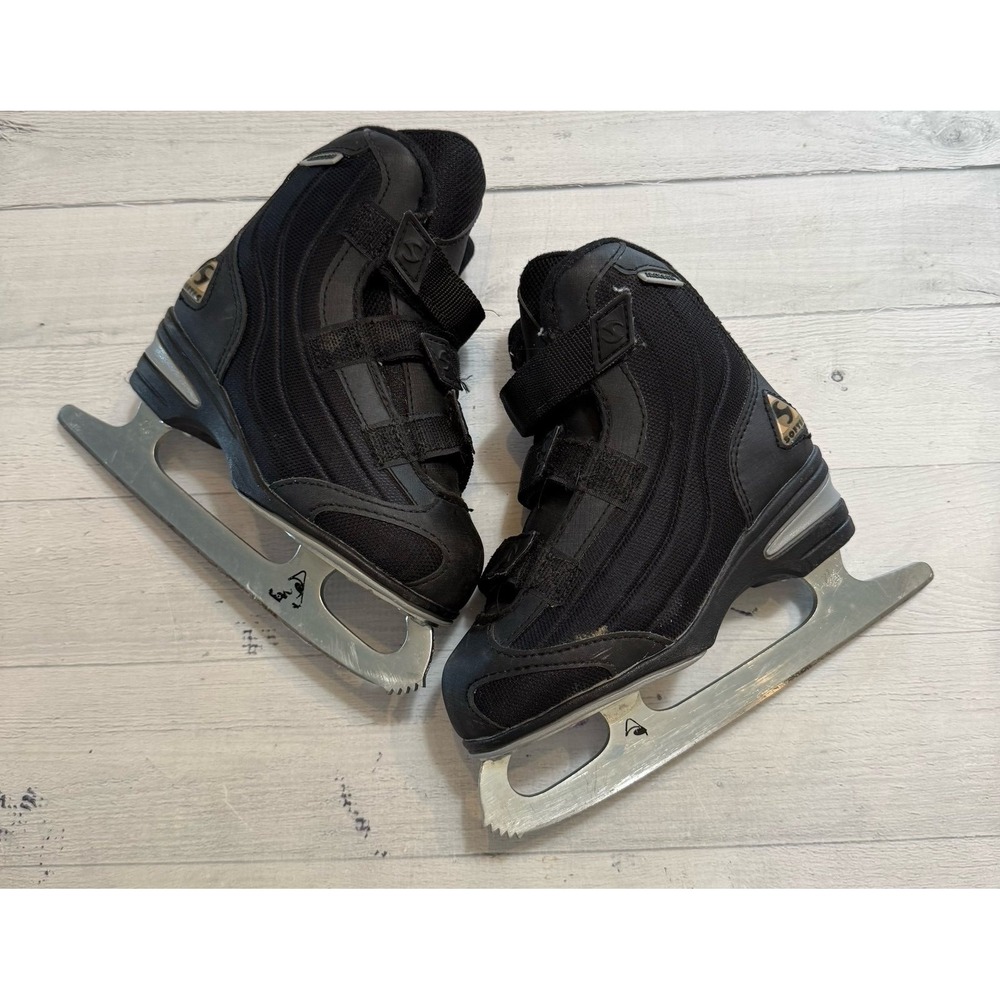 Jackson Softec‎ youth ice skates black little kids size 12